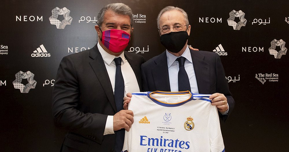 Joan Laporta y Florentino Pérez, presidentes del Barça y del Real Madrid / EFE