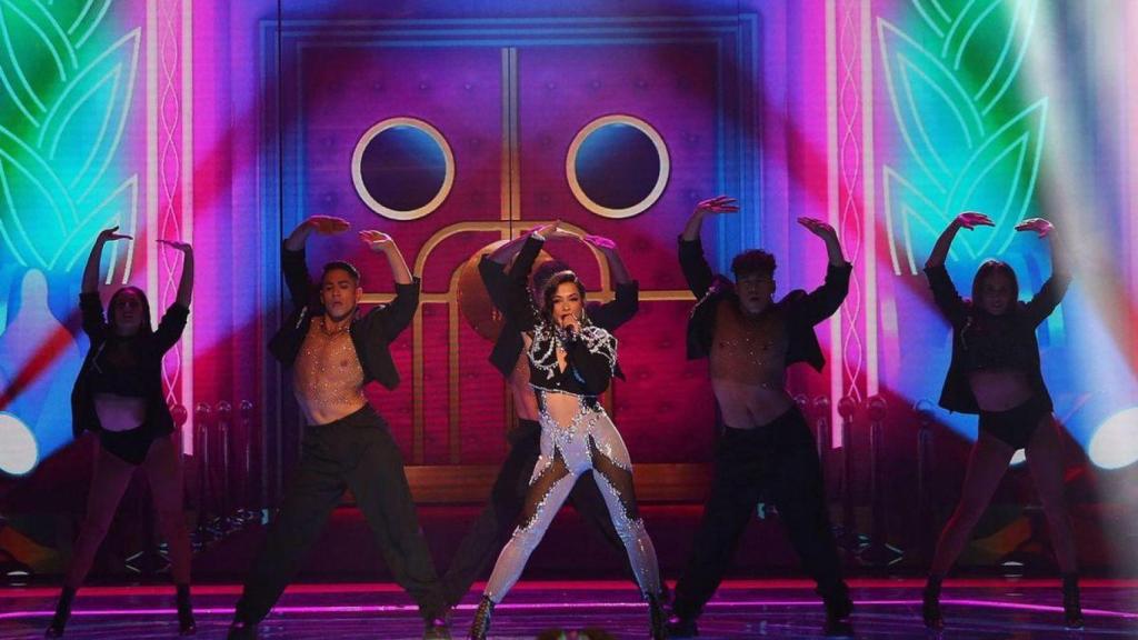 La cantante Chanel en el Benidorm Fest / EP