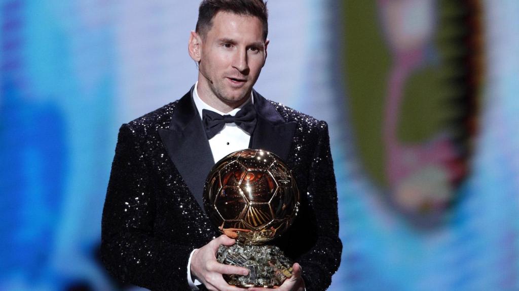 Leo Messi, ganador del Balón de Or