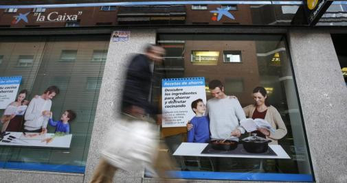 Oficina de Caixabank / EFE