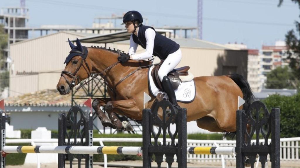 Sira Martínez en una competició / EFE