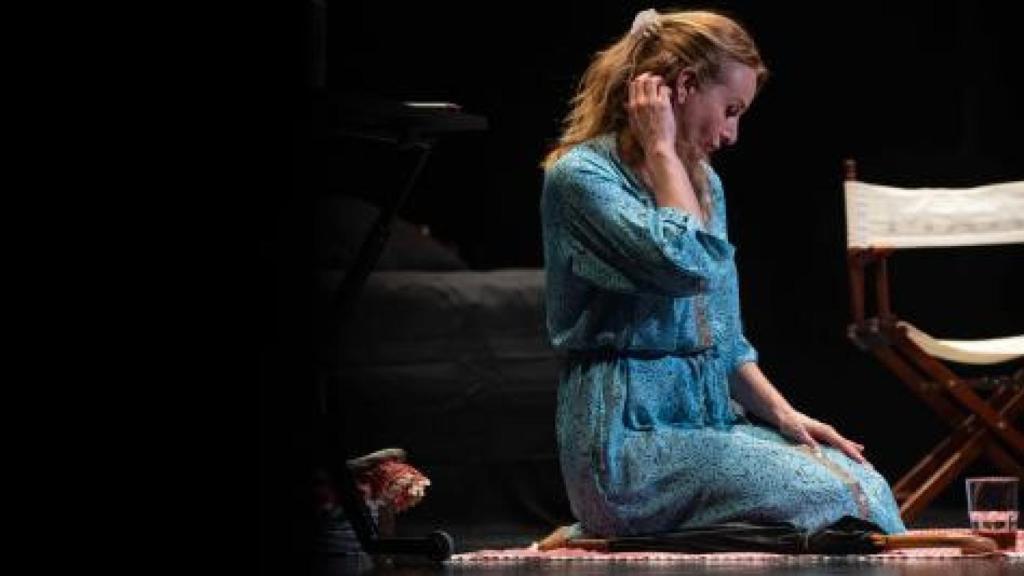 Mar Regueras, en una obra de teatro / DARÍO ORTEGA