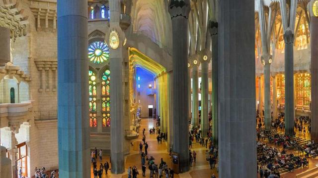 Interior Sagrada Família