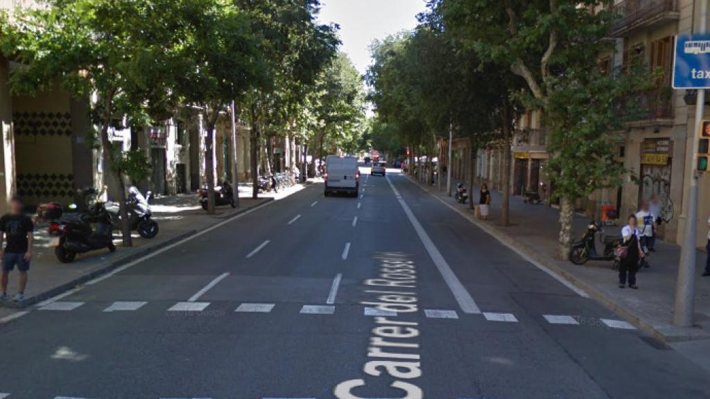 Calle Roselló en una imagen de archivo  / GOOGLE STREET VIEW