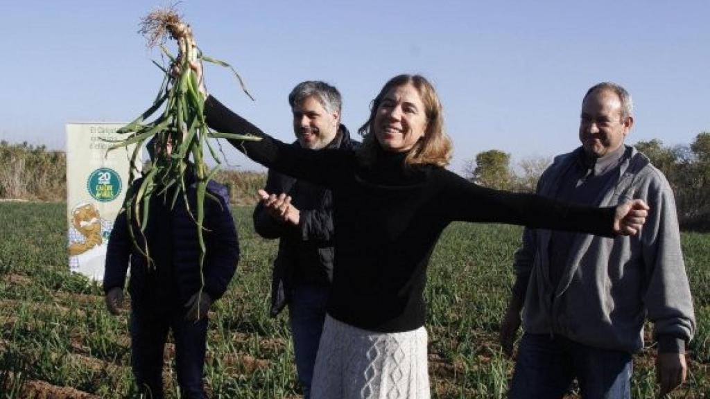 Ada Parellada, amiga de la 'Autèntica Calçotada de Valls / AJUNTAMENT DE VALLS