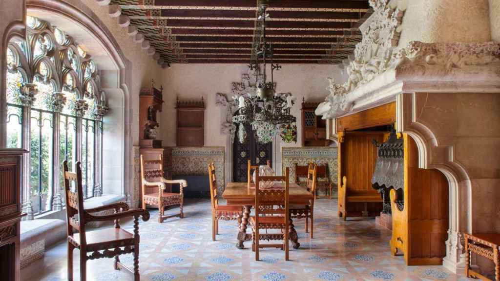 Interior de la Casa Amatller de paseo de Gràcia, en Barceona