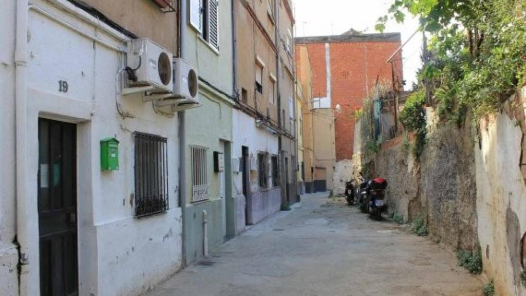 Las calles estrechas de la Clota
