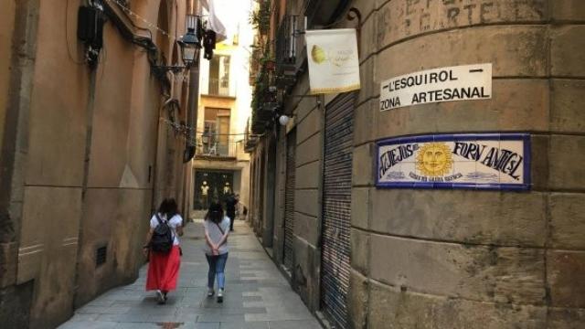 Zona artesanal L’Esquirol, en Ciutat Vella / MS
