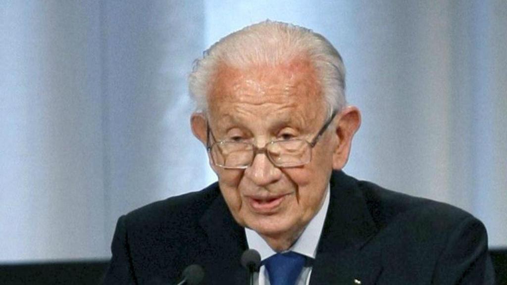 Samaranch durante una de sus útlimas intervenciones / EFE