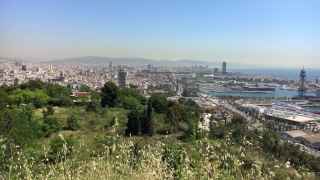 Vistas de Barcelona dede el mirador del alcalde, en Montjuïc / Marta Sánchez
