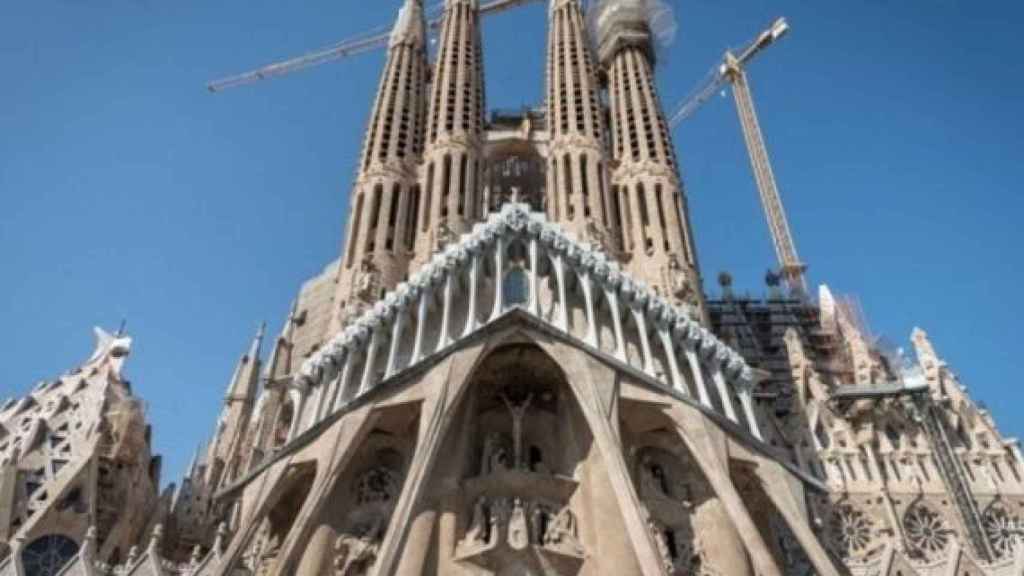 Fachada de la Pasión de la Sagrada Familia / EFE