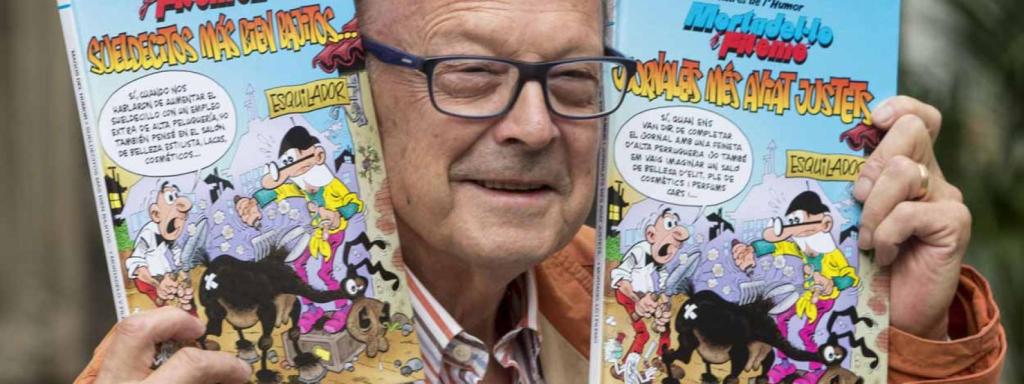 Francisco Ibáñez, creador de Mortadelo y Filemón / EFE