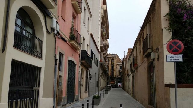 Calle reurbanizada, cerca del mercado de Sants / AJUNTAMENT DE BCN