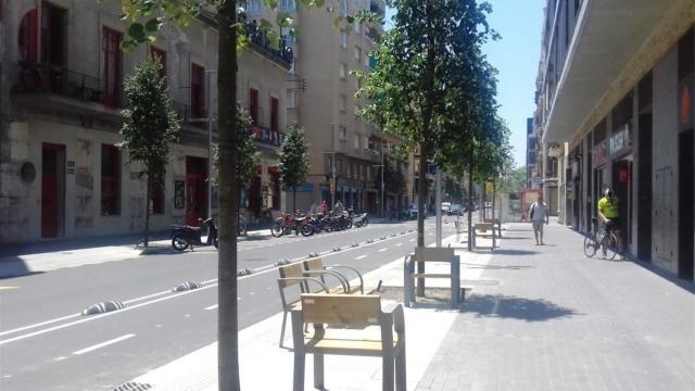 Tramo ya reformado de Pere IV, entre Roc Boronat y Bilbao / AYUNTAMIENTO DE BARCELONA