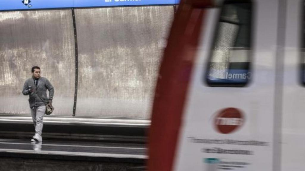 Estación de metro de El Carmel, inaugurada en verano del 2010 / ÁLVARO VENTURA