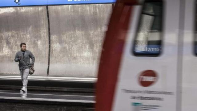 Estación de metro de El Carmel, inaugurada en verano del 2010 / ÁLVARO VENTURA