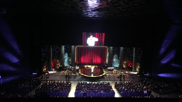 El actor David Verdaguer presentando la X edición de los Premios Gaudí / PAULA BALDRICH