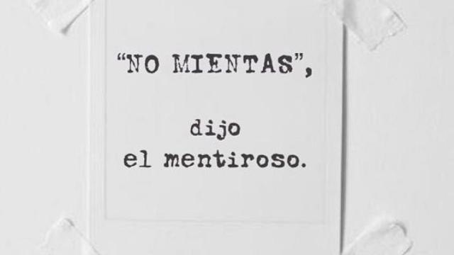 Las personas mentimos una media de 3 veces al día.