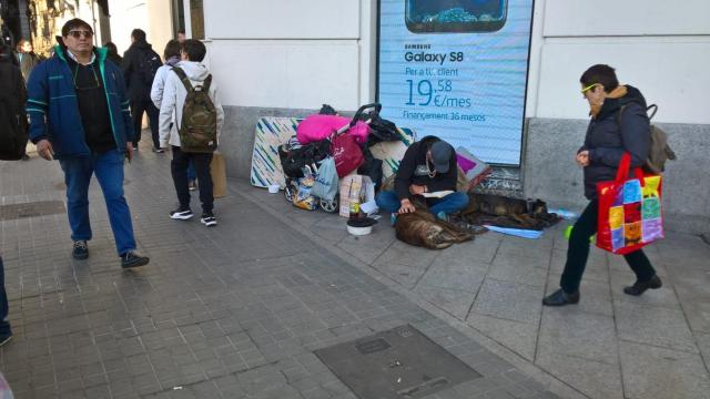 Las agresiones a sintecho son habituales en Barcelona