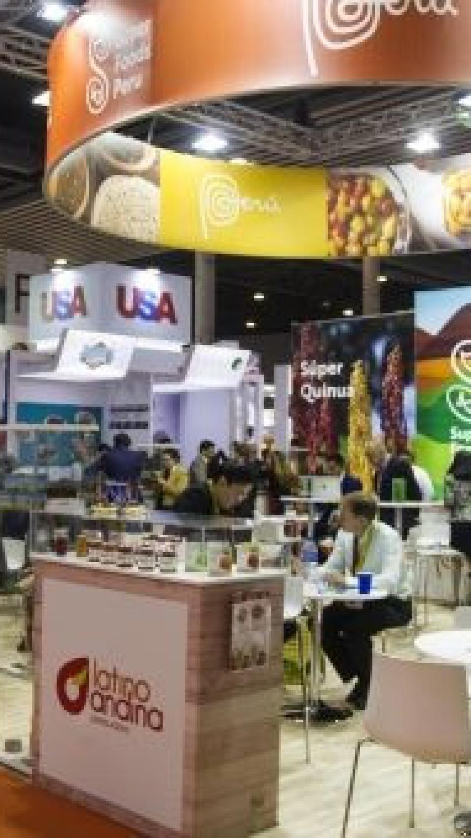 La delegació peruana a Alimentaria 2018 / HUGO FERNÁNDEZ