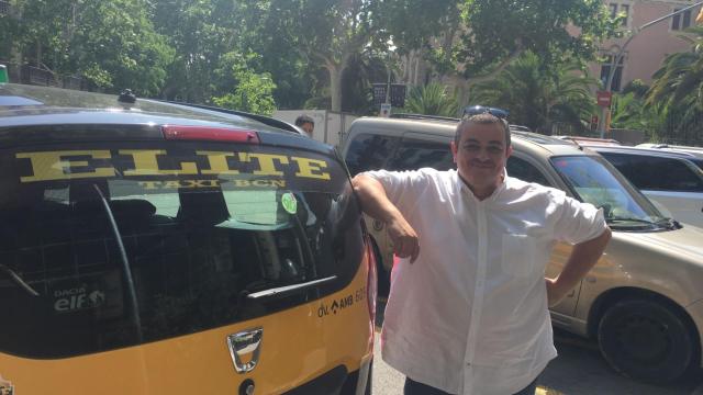 Tito Álvarez, portavoz de Élite Taxi | PAULA BALDRICH