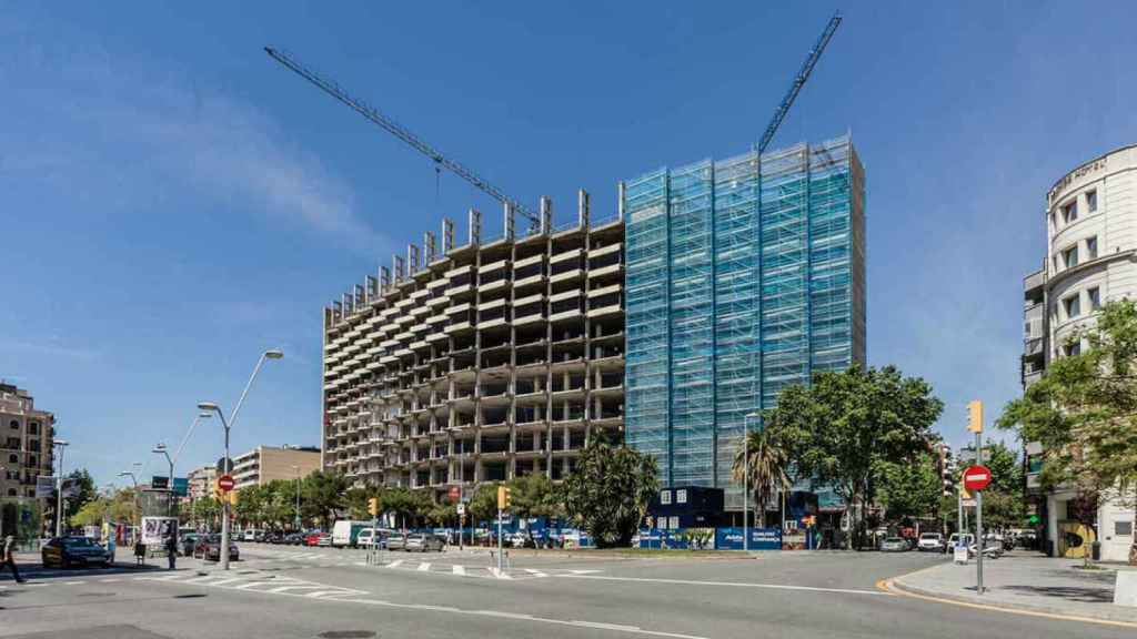 El edifico Estel está en periodo de rehabilitación