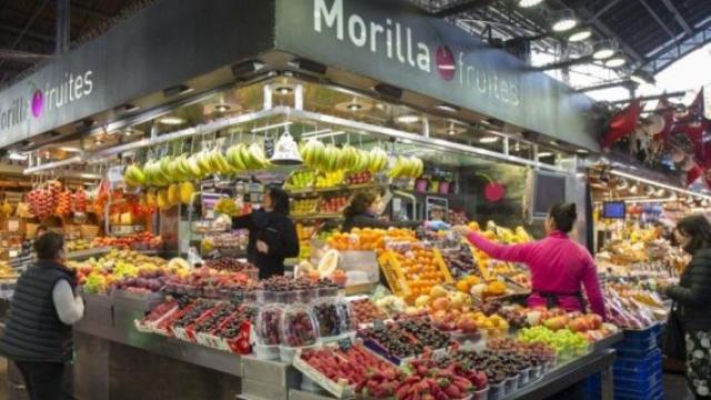 Morilla Fruites, en el mercado de La Boqueria (La Rambla, 91)