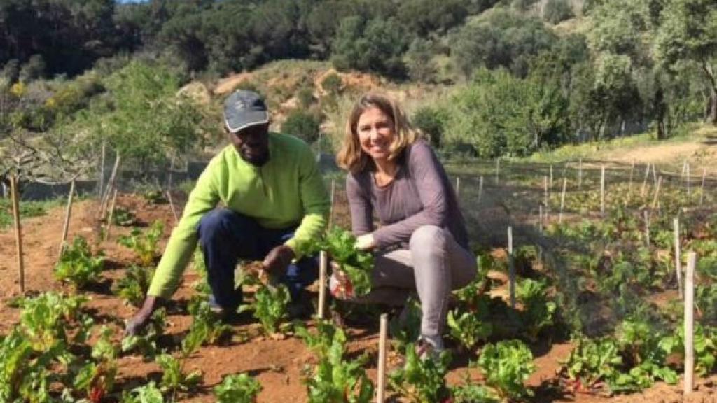 Ada Parellada al seu hort