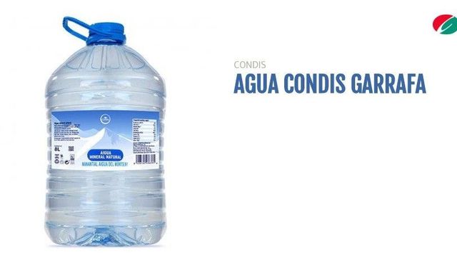 Garrafa de 5L de la marca Manantial Aiguaneu que Condis ha retirado de los supermercados