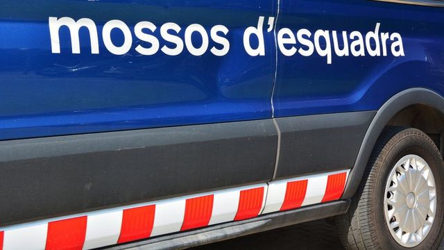 Furgoneta de Mossos d'Esquadra