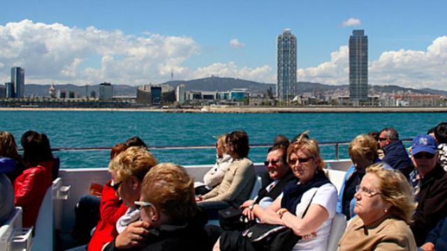 Vista del Port Olímpic desde Las Golondrinas / L.G