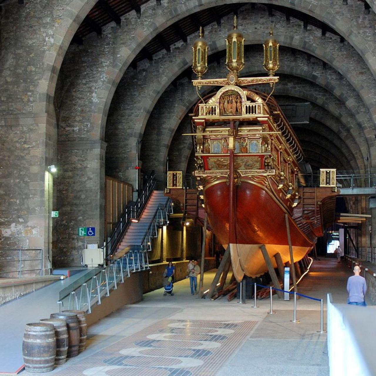 El Museu Marítim de Barcelona en una imatge d’arxiu