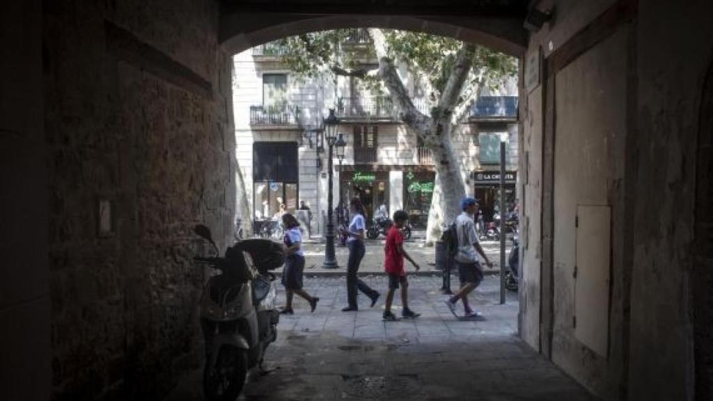 Vianants al passeig del Born