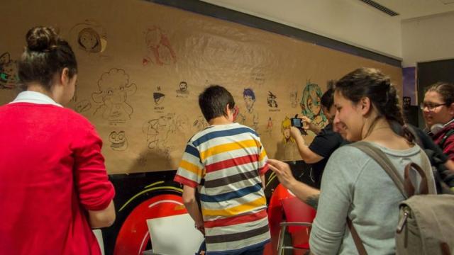 Mural XL en las jornadas de KBOOM / KBOOM!