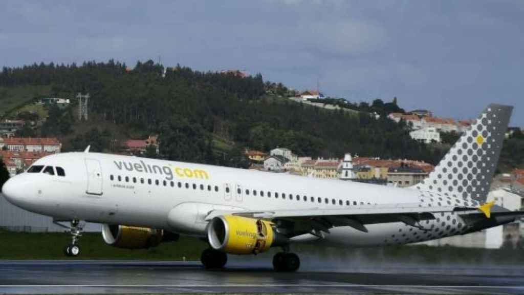 Un avión de Vueling