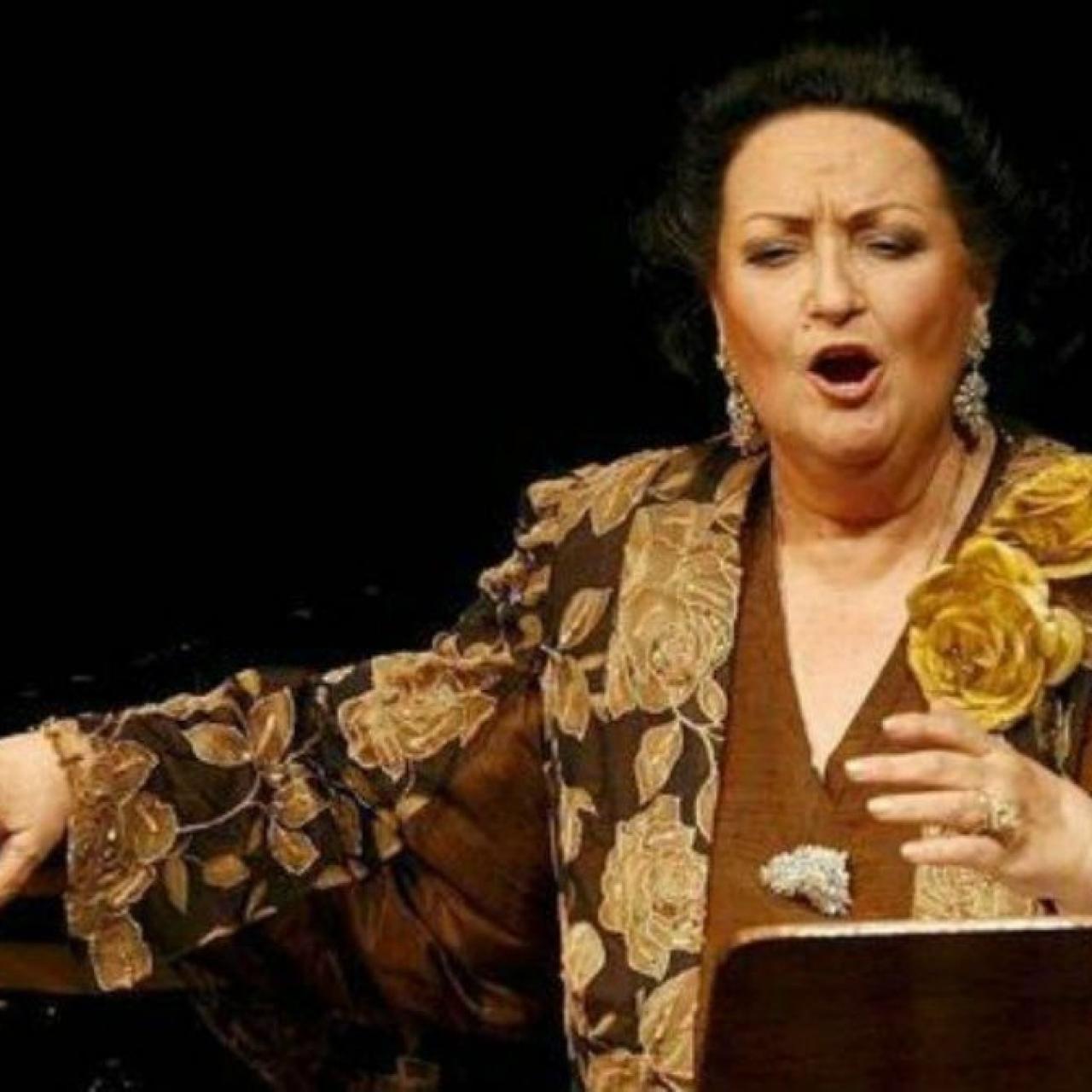 Montserrat Caballé en una actuació / EFE