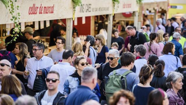 Una edición anterior de Mercat de Mercats en Barcelona