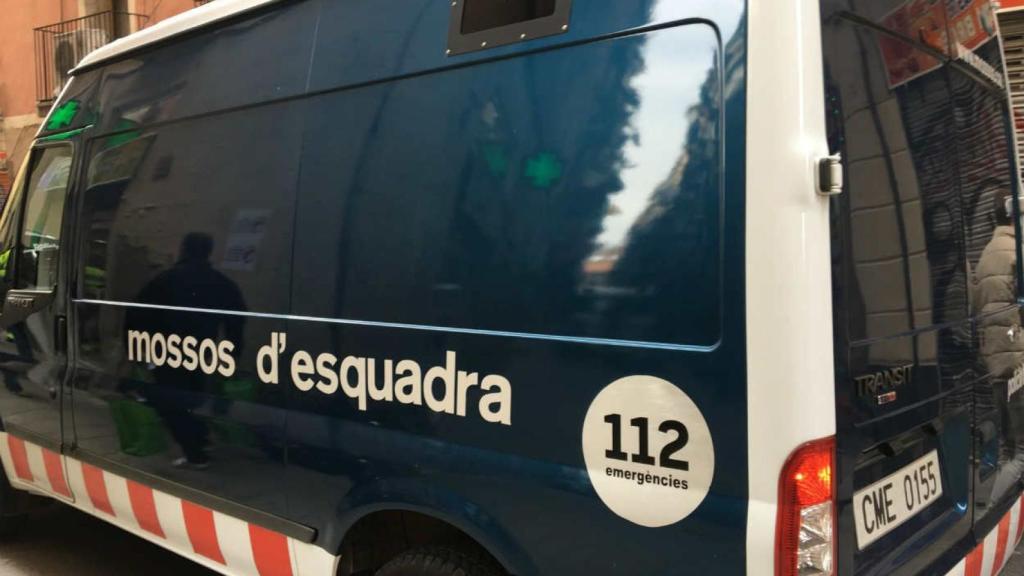 Un furgón de los Mossos d'Esquadra