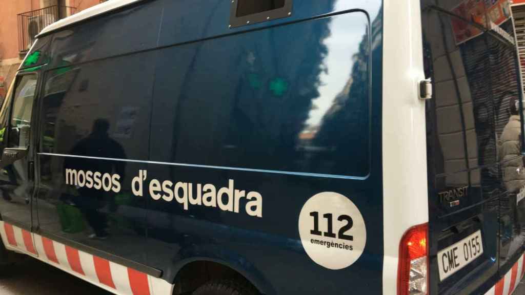 Un furgón de los Mossos d'Esquadra