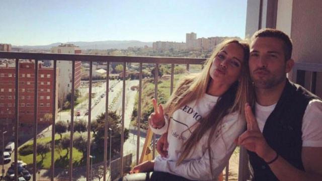 Jordi Alba con su pareja / INSTAGRAM