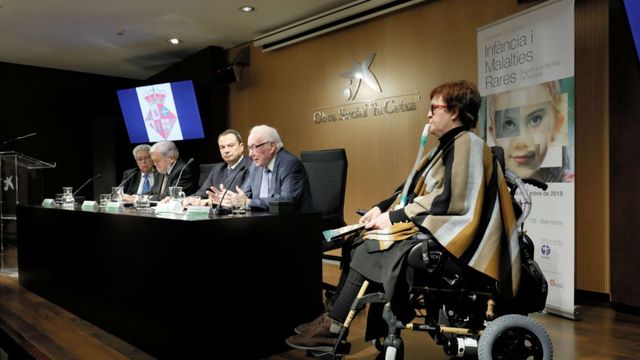 La jornada de estudio 'Infancia y enfermedades raras' se celebró en el Palau Macaya / FCMB