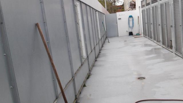 La perrera de la Guàrdia Urbana, en estado deplorable