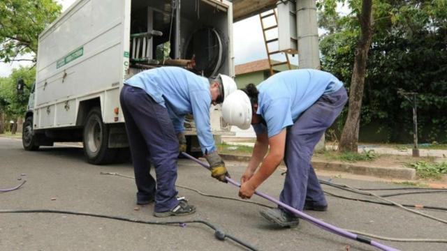 La avería también ha afectado al cableado / Archivo