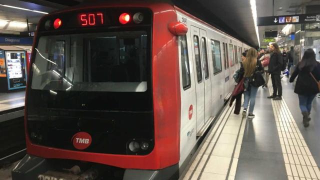Una estación del metro de Barcelona en una imagen de archivo