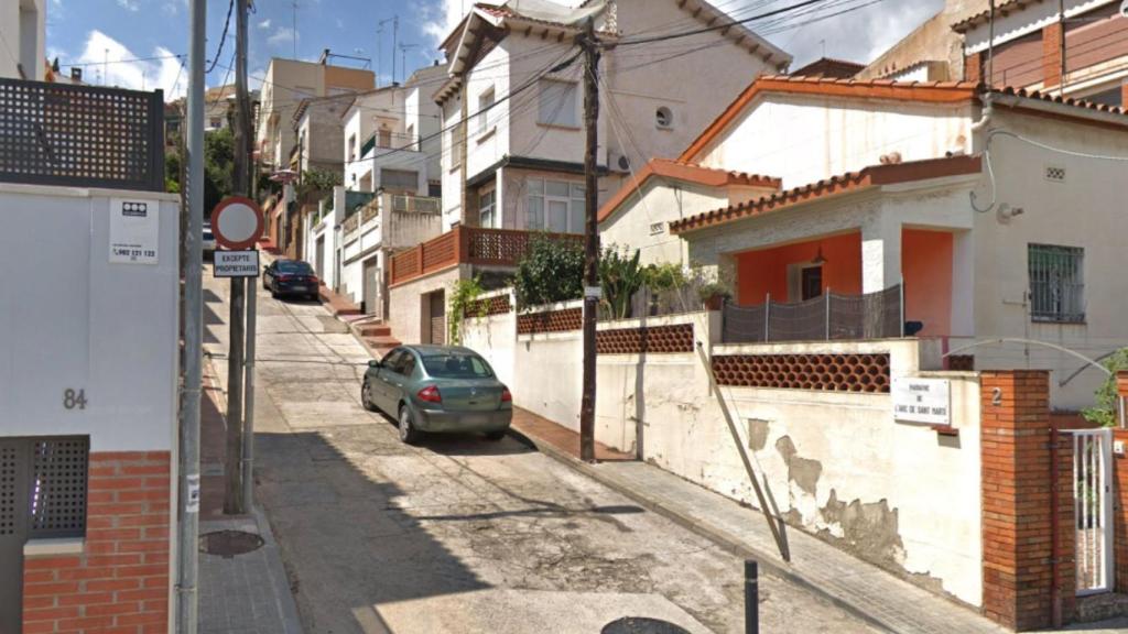 El pasaje del Arc de Sant Martí situado en el distrito de Horta-Guinardó / GOOGLE MAPS