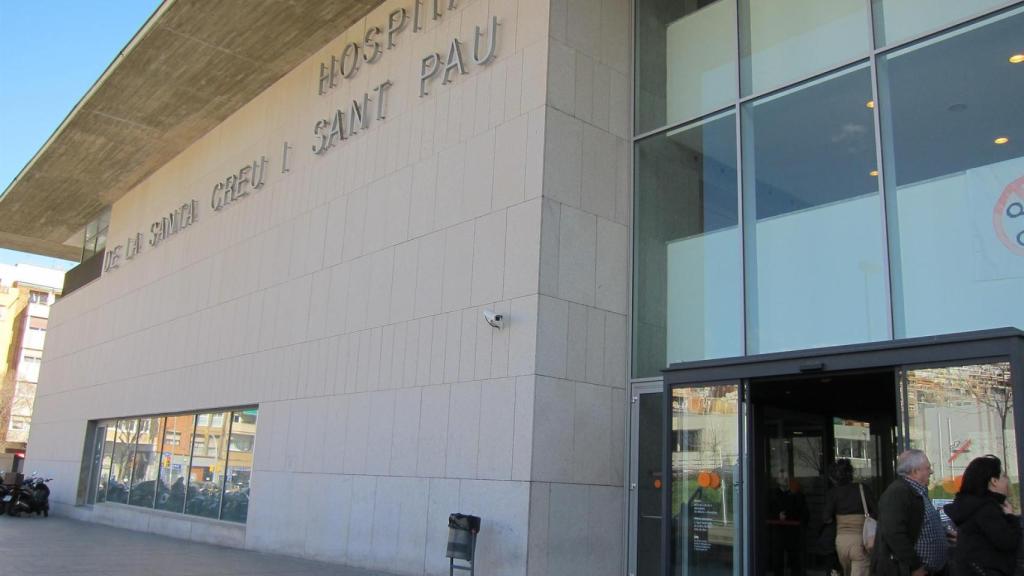 Fachada del Hospital Sant Pau de Barcelona