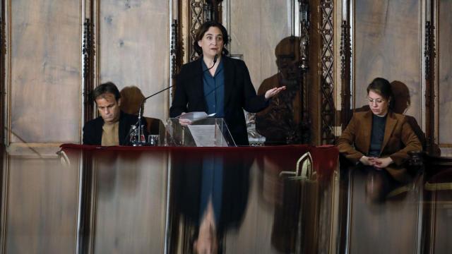 El pleno del Ayuntamiento ha reprobado a Colau por el presupuesto de publicidad / AJUNTAMENT