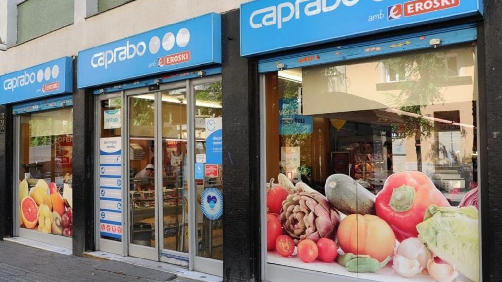 Imatge d'arxiu d'una botiga de Caprabo