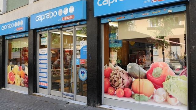 Imagen de archivo de una tienda de Caprabo