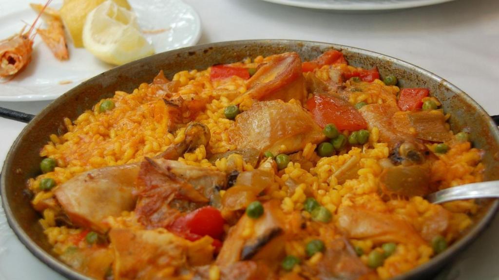 Paella, un dels plats clau del menú valencià